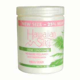 Hawaiian Silky No Base Relaxer Mild 20oz Hawaiian Silky No Base Relaxer Mild 20oz